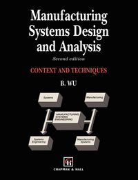 Produktbild: Manufacturing Systems Design and Analysis