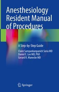 Produktbild: Anesthesiology Resident Manual of Procedures