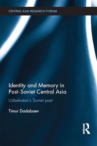 Produktbild: Identity and Memory in Post-Soviet Central Asia