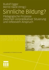 Produktbild: Sinnliche Bildung?