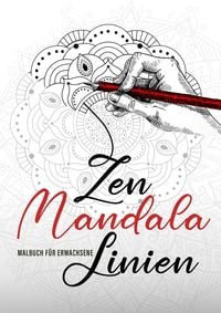 Produktbild: Zen Mandala Linien Malbuch f&uuml;r Erwachsene