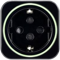 Produktbild: VOLTCRAFT SEM6500 BLACK Energiekosten-Messger&auml;t inkl. Funksteckdose, Datenexport, Datenloggerfunktion, Kostenprognose, TRMS, Stromtarif einstellbar,