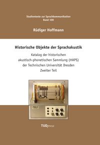 Produktbild: Historische Objekte der Sprachakustik