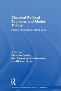 Produktbild: Classical Political Economy and Modern Theory