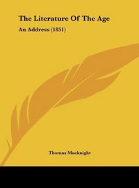 Produktbild: The Literature Of The Age