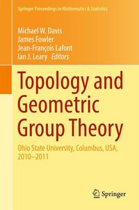 Produktbild: Topology and Geometric Group Theory