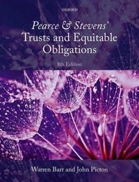 Produktbild: Pearce & Stevens' Trusts and Equitable Obligations
