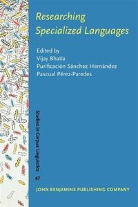 Produktbild: Researching Specialized Languages