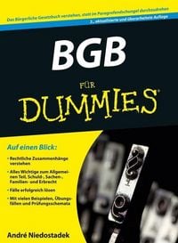 Produktbild: BGB f&uuml;r Dummies