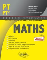 Produktbild: Math&eacute;matiques PT/PT* - Programme 2022