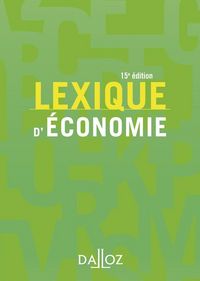 Produktbild: Lexique D'Economie (15e Edition)