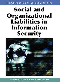 Produktbild: Handbook of Research on Social and Organizational Liabilities in Information Security