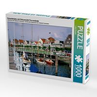 Produktbild: Kaiserbr&uuml;cke mit Ortsansicht Travem&uuml;nde (Puzzle)