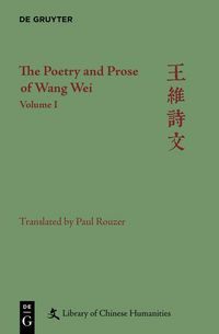 Produktbild: The Poetry and Prose of Wang Wei