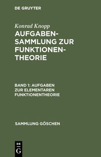 Produktbild: Aufgaben zur elementaren Funktionentheorie