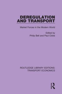 Produktbild: Deregulation and Transport