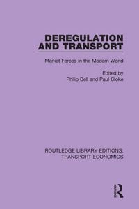 Produktbild: Deregulation and Transport