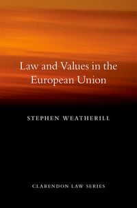 Produktbild: Law and Values in the European Union