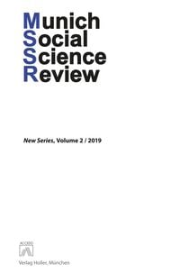 Produktbild: Munich Social Science Review