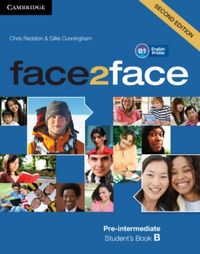 Produktbild: Redston, C: face2face Pre-intermediate B Student&iquest;s Book