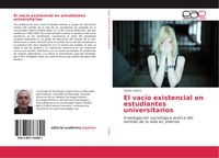Produktbild: El vac&iacute;o existencial en estudiantes universitarios