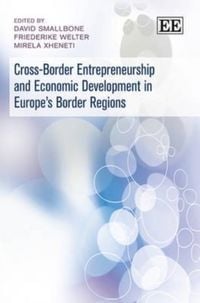 Produktbild: Cross-Border Entrepreneurship and Economic Development in E