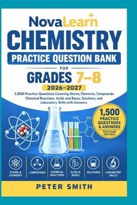 Produktbild: NovaLearn Chemistry Practice Question Bank for Grades 7-8 2026-2027