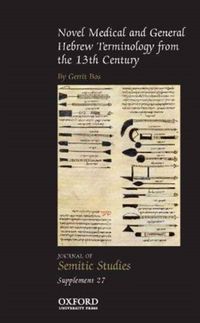 Produktbild: Novel Medical and General Hebrew Terminology from the 13th Century