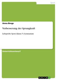 Produktbild: Verbesserung der Sprungkraft