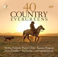 Bild vom Artikel 40 Country Evergreens vom Autor Kenny Patsy-Rogers Willie-Cline Nelson