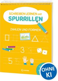Produktbild: Schreiben lernen mit Spurrillen - Zahlen und Formen