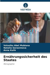 Produktbild: Ern&auml;hrungssicherheit des Staates