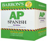 Produktbild: AP Spanish Flashcards, Second Edition: Up-To-Date Review and Practice + Sorting Ring for Custom Study