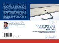 Produktbild: Factors affecting African American Faculty Job Satisfaction