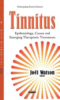 Produktbild: Tinnitus: Epidemiology, Causes and Emerging Therapeutic Treatments