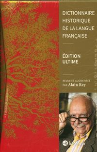 Produktbild: Dictionnaire historique de la langue fran&ccedil;aise : coffret 3 volumes