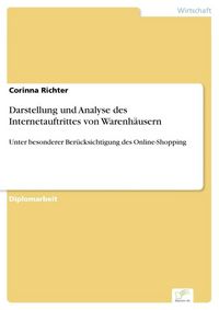 Produktbild: Darstellung und Analyse des Internetauftrittes von Warenh&auml;usern