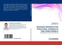 Produktbild: BAYESIAN INFERENCE FOR STRUCTURAL CHANGES IN TIME SERIES MODELS