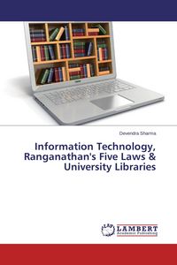 Produktbild: Information Technology, Ranganathan's Five Laws & University Libraries