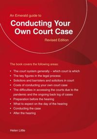 Produktbild: An Emerald Guide to Conducting Your Own Court Case