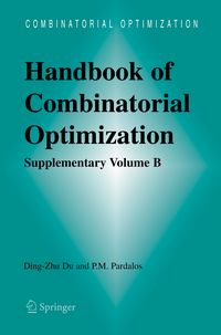 Produktbild: Handbook of Combinatorial Optimization