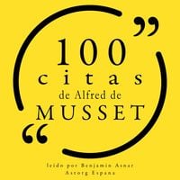 Produktbild: 100 citas de Alfred de Musset