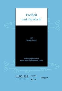 Produktbild: Freiheit und das Recht