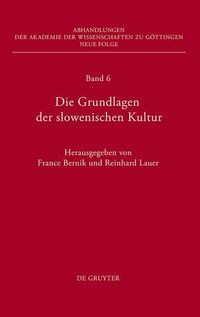 Produktbild: Die Grundlagen der slowenischen Kultur
