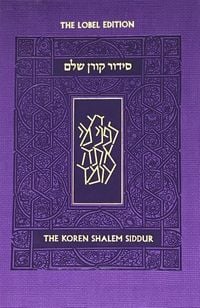 Produktbild: Koren Shalem Siddur with Tabs, Compact, Purple