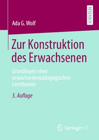 Produktbild: Zur Konstruktion des Erwachsenen