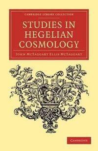 Produktbild: Studies in Hegelian Cosmology