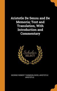 Produktbild: Aristotle De Sensu & De Memori