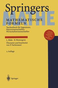 Produktbild: Springers Mathematische Formeln