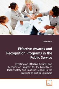 Produktbild: Kremler, Z: Effective Awards and Recognition Programs in the